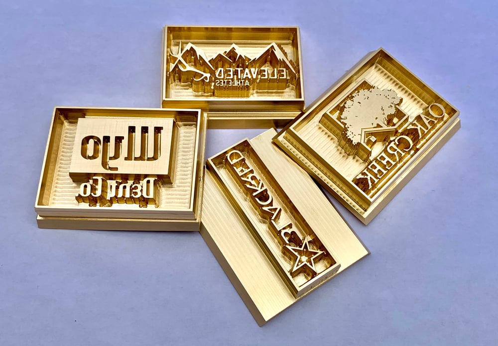 MakersMarkBranding Leather embossing cold stamps