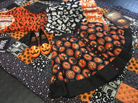 Image 5 of Halloween Print Circle Skirt (with pockets) 