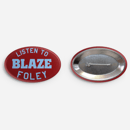 Image of Listen to Blaze button pin