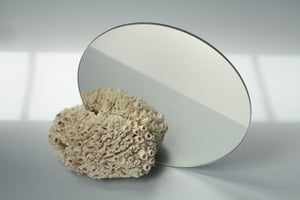 Image of CORAL.LESS vanity mirror WHITE