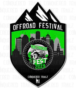 Image of Detroit 4 Fest 2019 - Event Badge 