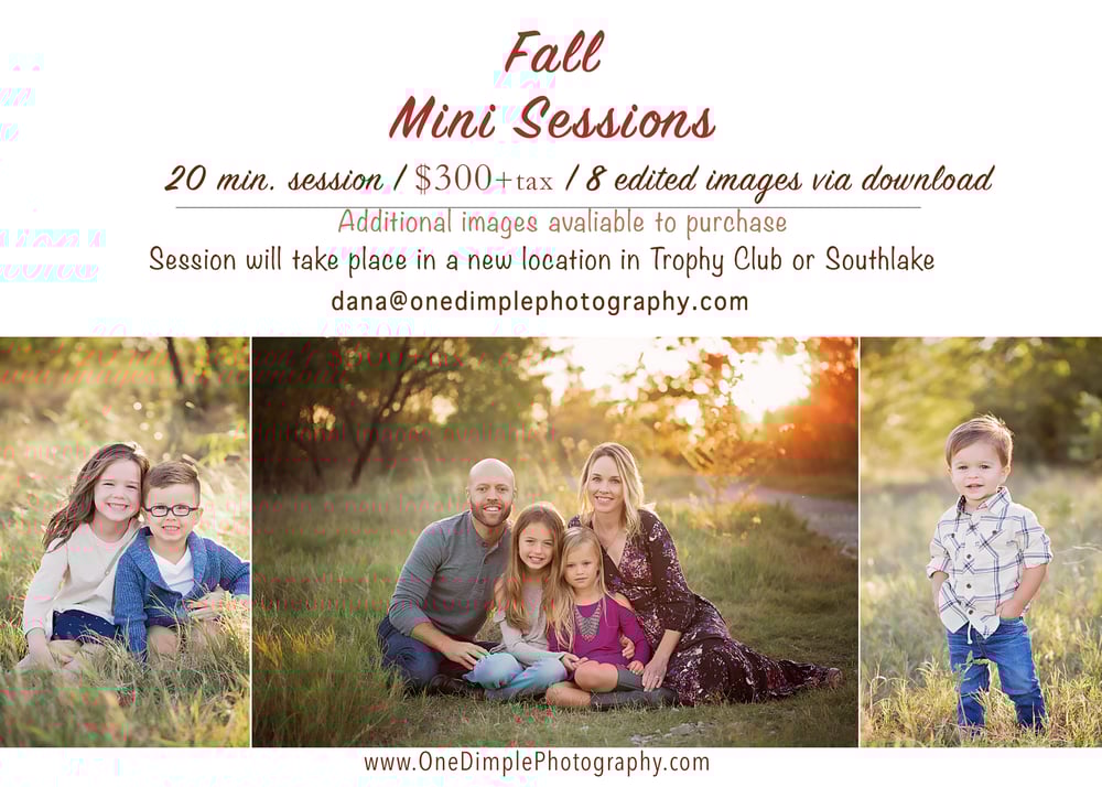 Image of 2019 Outdoor Mini Session