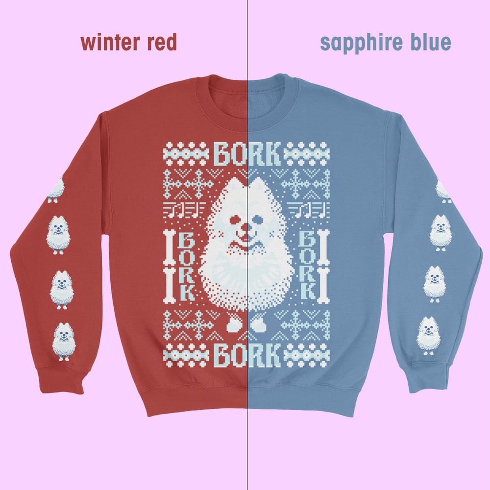 Image of Official Gabe The Dog™ Winter Borks Sweater 2.0