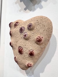 Image 2 of Lava Lumps Heart- Jerri Puerner