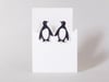 2 x Penguin Bookmarks Card