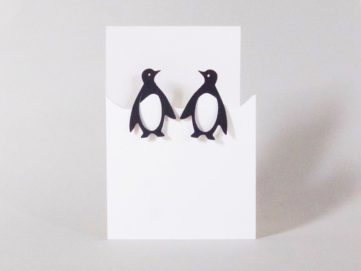 Image of 2 x Penguin Bookmarks Card