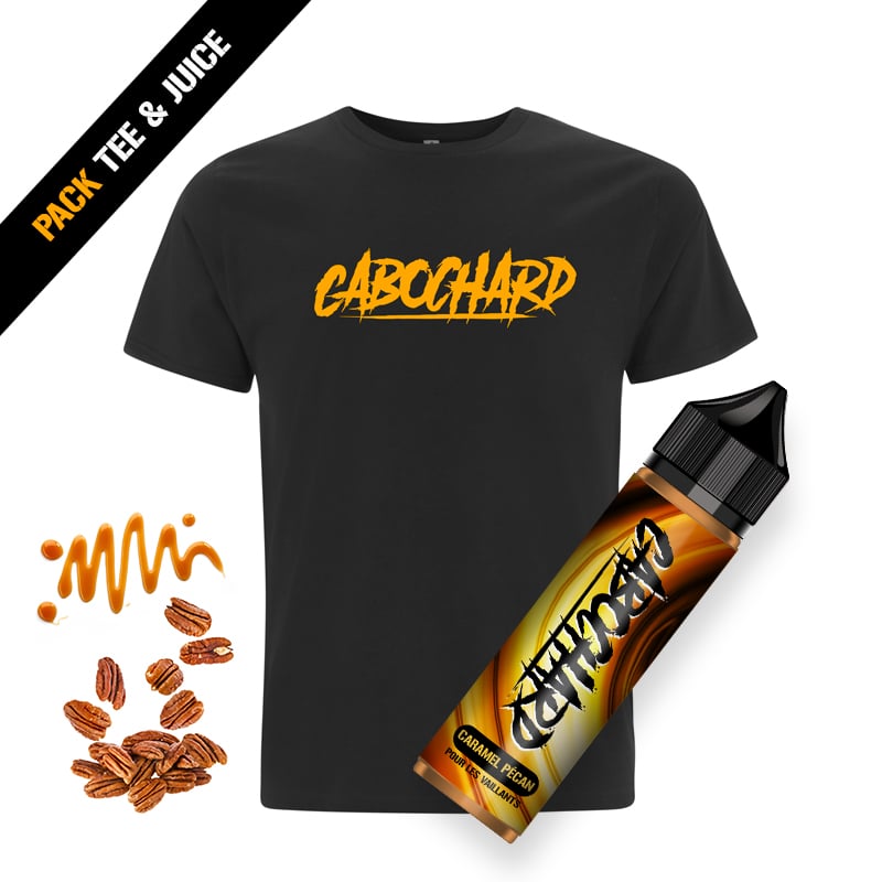 Image of PACK TEE & JUICE CABOCHARD - CARAMEL PECAN 