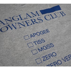 Image of ANGLAM OWNERS CLUB TEE (GREY)