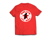 BELIZE - T-SHIRT - RED/ RED STAR/BLACK MAP