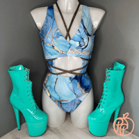 Image 3 of Peachy Bodysuit (available In 8 Different Prints)