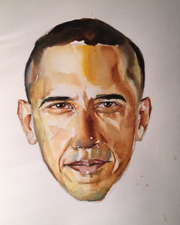 Image of Barack Obama - Print 