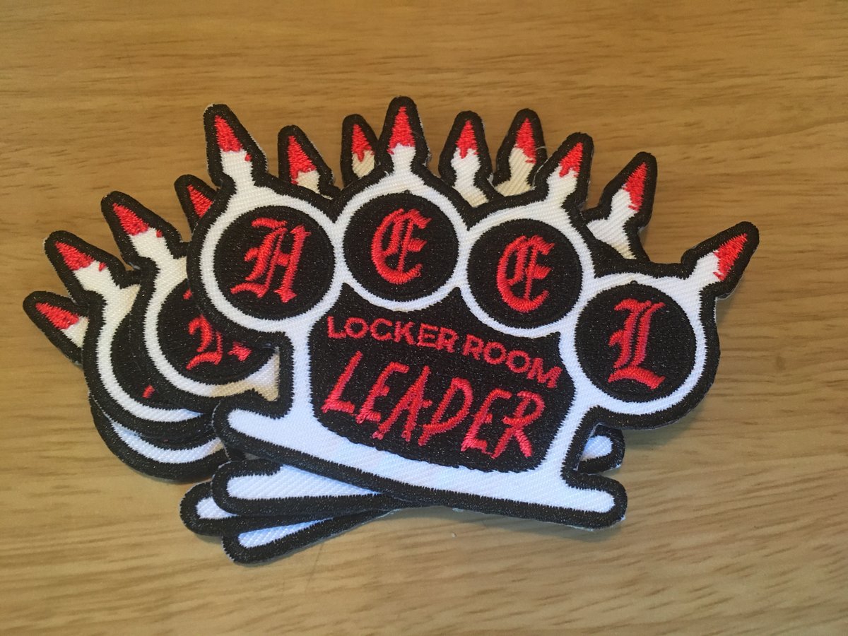 Image of "HEEL Locker Room Leader" Iron-On Patch