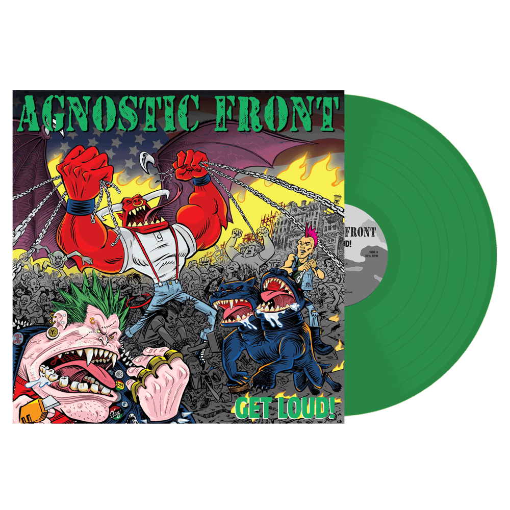 LP in red vinyl (transparent)-RISE OF THE AGGROS