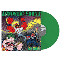 Agnostic Front- Get Loud! Exclusive Generation Records Pressing Green Vinyl benefiting Roger Miret