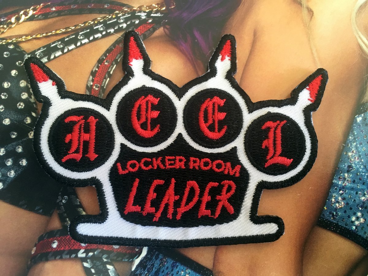 Image of "HEEL Locker Room Leader" Iron-On Patch