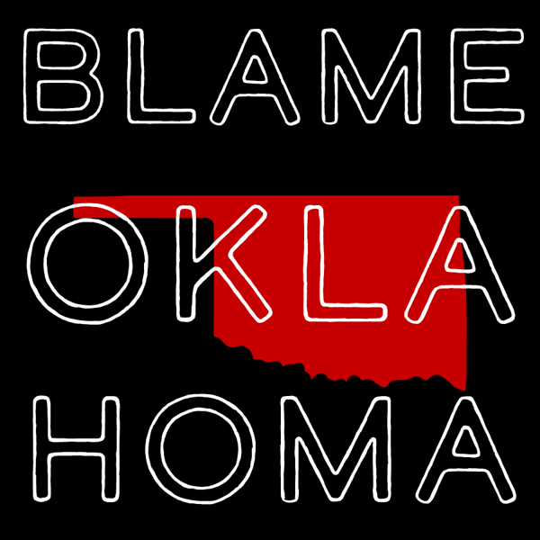 Image of Blame OK coozie
