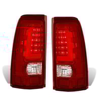 Image 1 of 99-06 Silverado/Sierra LED Tail lights L-Style