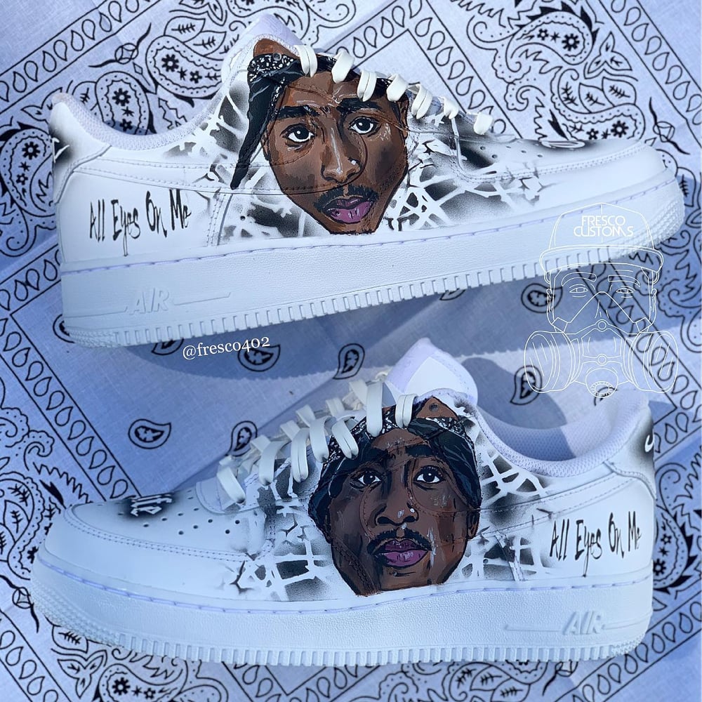 Image of Tupac Custom AF1s 