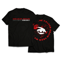 COLOUR DRAIN T-SHIRT | RED & WHITE