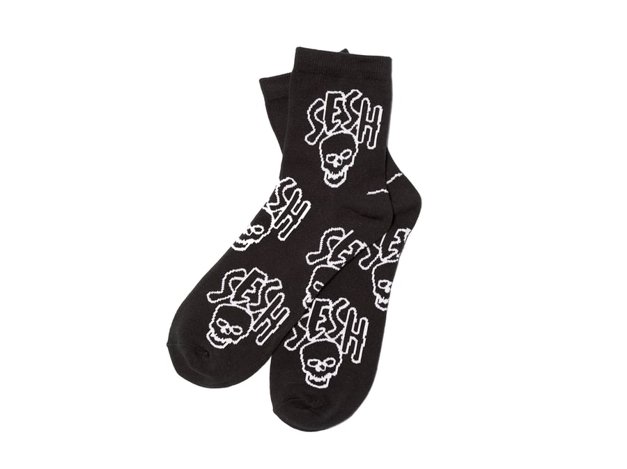 Image of Black Seshskull Socks