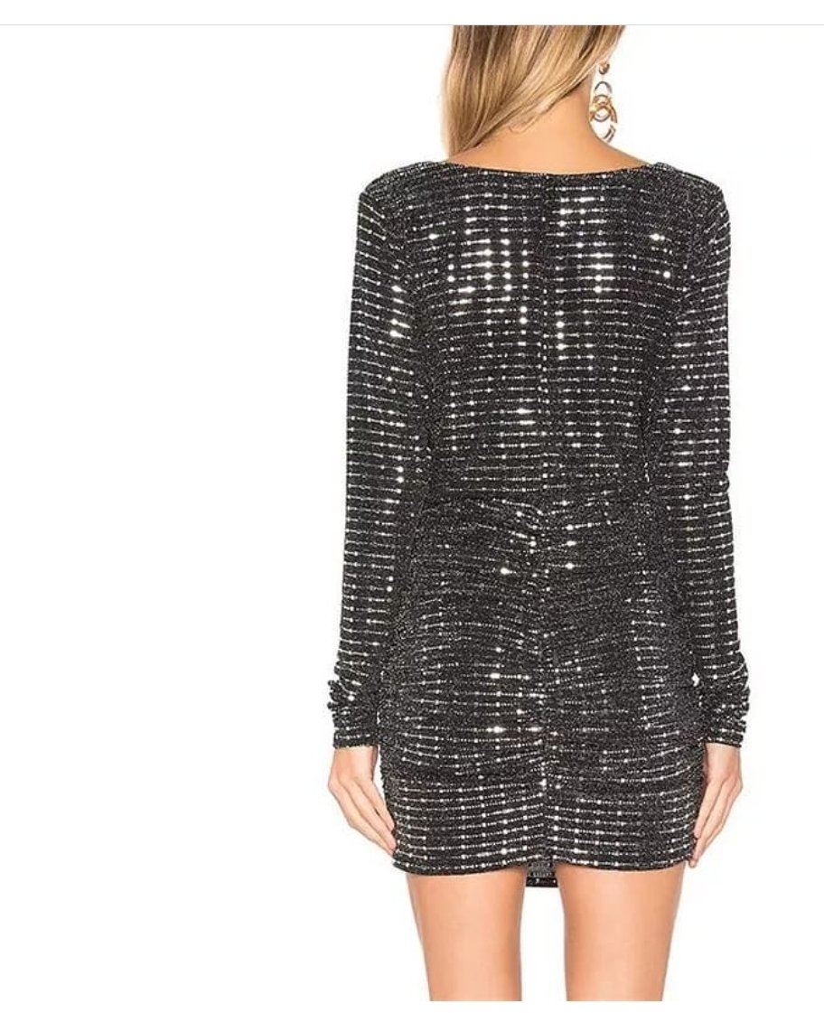 Bella silver dress
