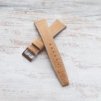 Image 4 of Corfam Style Chevre Strap In Honey