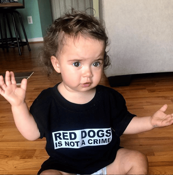 Image of Red Dogs Kid T Shirt