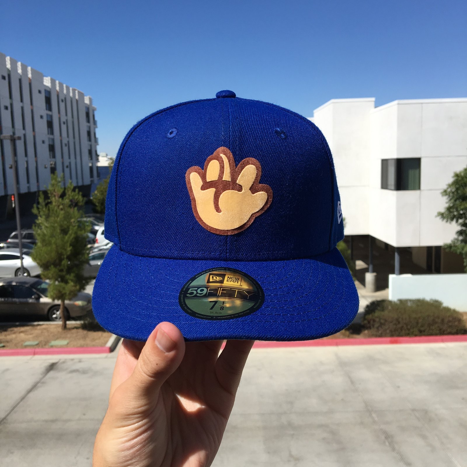 royal blue new era hat