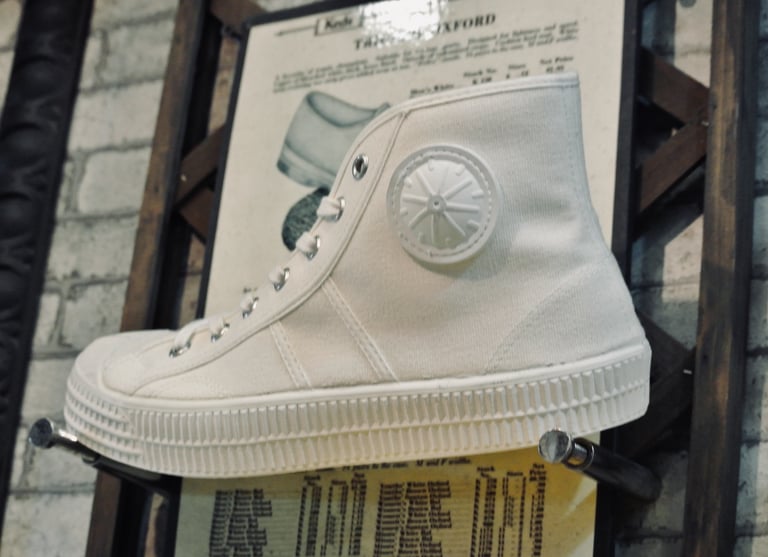 VEGANCRAFT Czech army trainer hi sneaker shoes made in Slovakia
