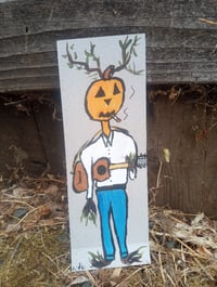 Image 2 of Pumpkin Playing Guitar 