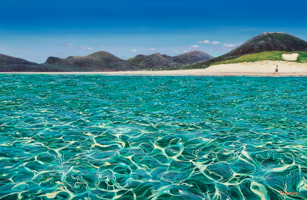 Image of Luskentyre stroll giclée print ALL sizes