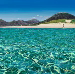 Image of Luskentyre stroll giclée print ALL sizes