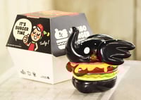 Greenie and Elfie x Unbox - Black Hamburger Elfie.