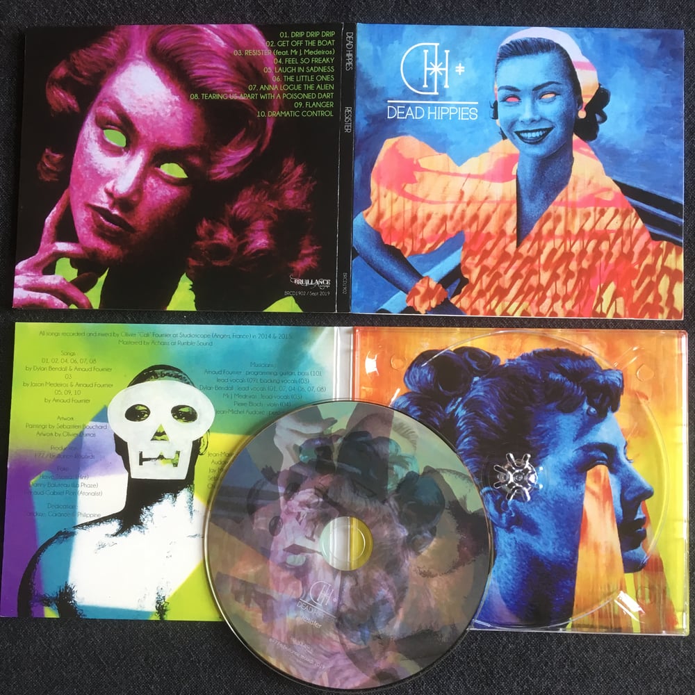 Image of CD DEAD HIPPIES "Resister"