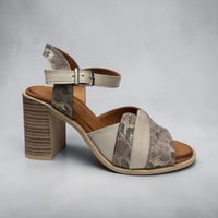 Image 1 of ROAMERS QUELLA SILVER GREY/LEOPARD