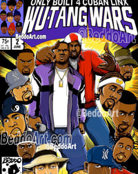 Image 2 of Wu Wars #2 Comic Book Cover (PRINT or POSTER)