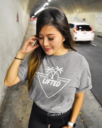 Image 4 of Charcoal Grey Lifted logo w back Design