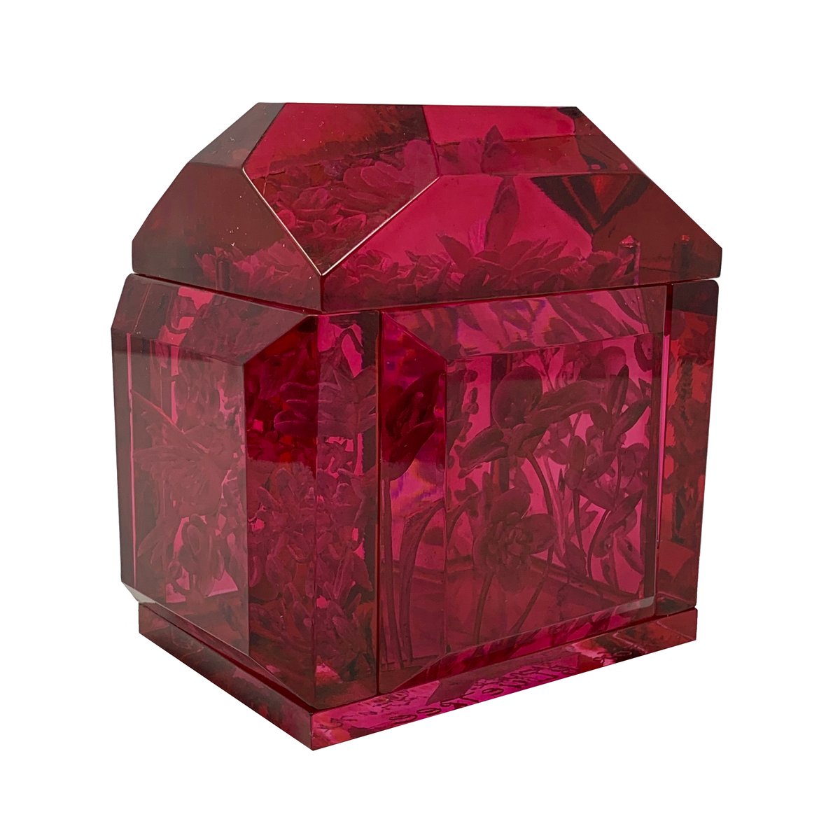 Image of Borscht Mini Victorian Lucite Box