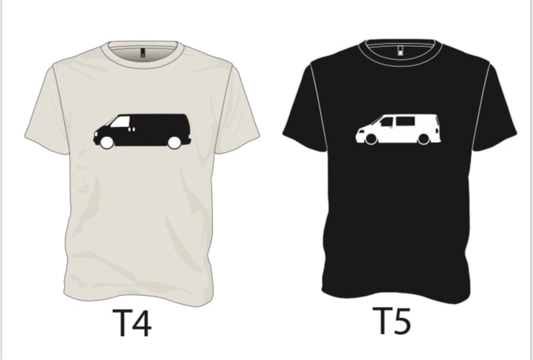 Image of VW Transporter T4 & T5 T-shirt