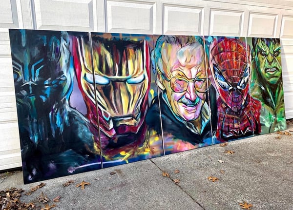 Image of Marvel Mural