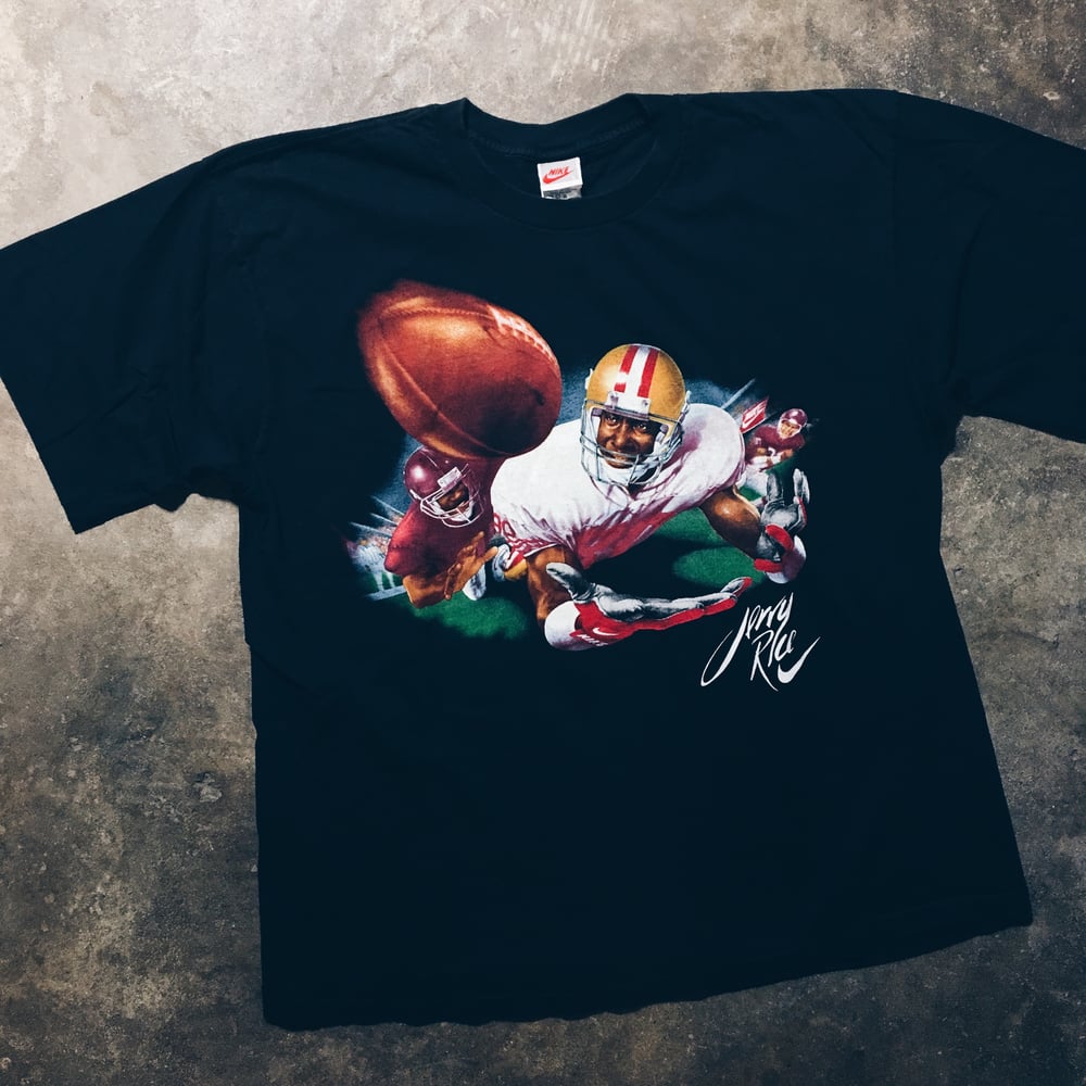 Image of Original Early 90’s Nike Jerry Rice Tee.