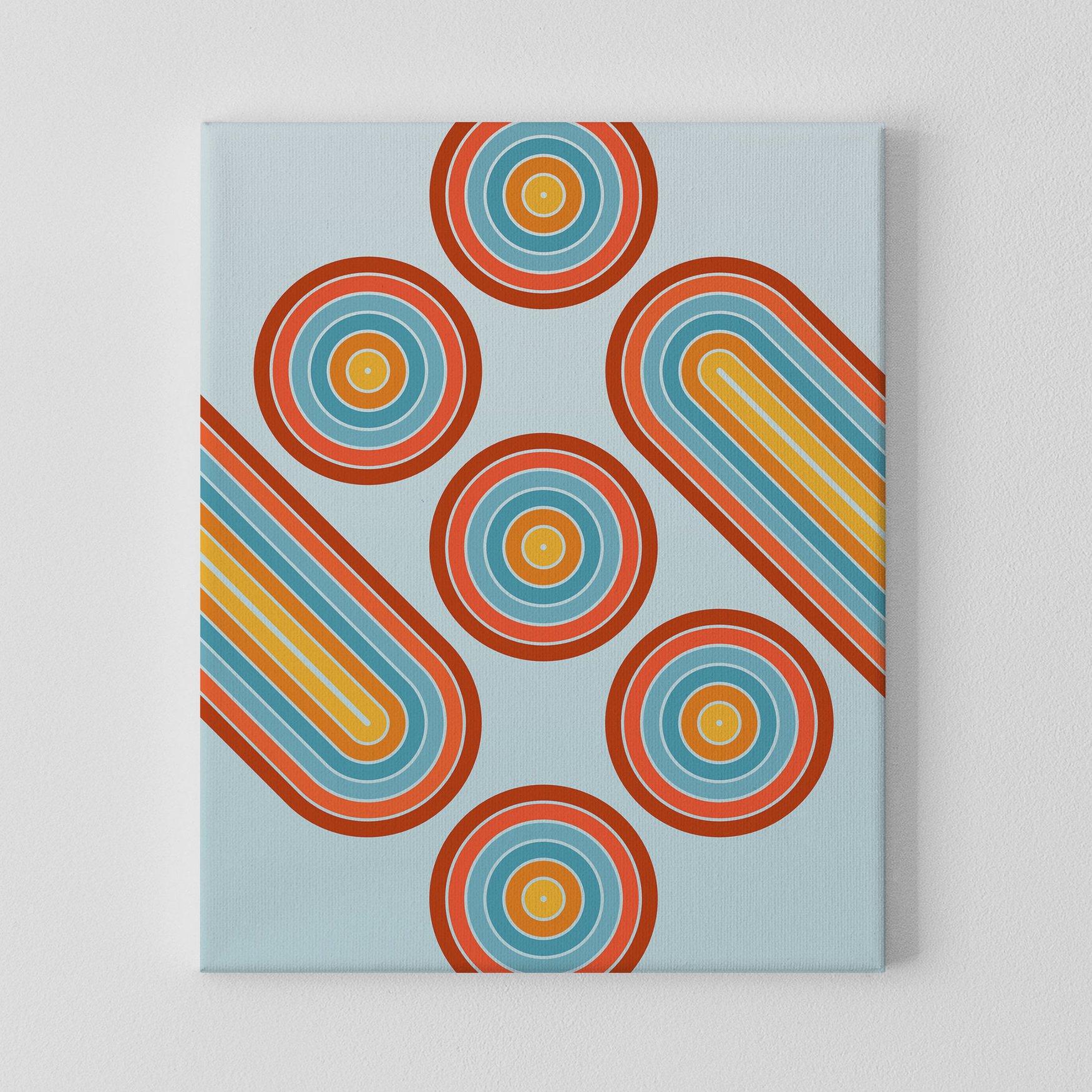 Retro Motion Canvas Print | Michael Grace & Co