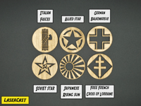 Image 2 of Chain of Command JOP & Patrol marker set