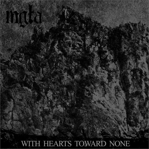 Image of MGŁA - 'With hearts toward none' 12''LP