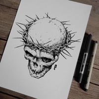 "INRI" - Original Ink Drawing