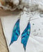 Image of NEW magical “Northern lights sky” faerie wing earrings 