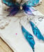 Image of NEW magical “Northern lights sky” faerie wing earrings 