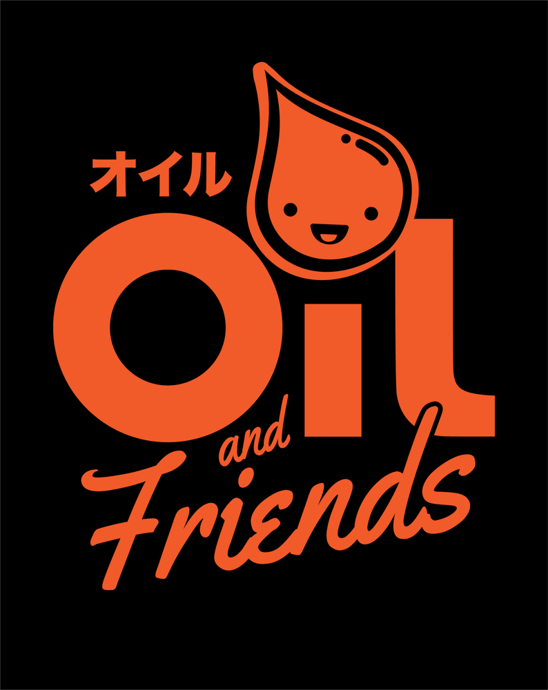 Image of OIL and Friends Logo Decal