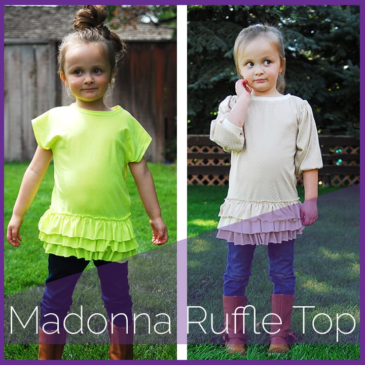 The Madonna Ruffle Top