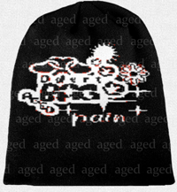 aged DdertBag heart Beanie :)